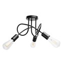 MALAGA LAMPA WISZĄCA, MOC MAX.3X60W, E27, CZARNA ORNO