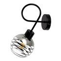 MILANO KINKIET 1P E27, MAX.60W, CZARNY ORNO MILANO KINKIET 1P E27, MAX.60W, CZARNY ORNO