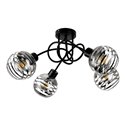 MILANO 4P E27, LAMPA WISZĄCA, MAX. 4X60W, CZARNA ORNO MILANO 4P E27, LAMPA WISZĄCA, MAX. 4X60W, CZARNA ORNO