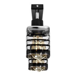 SIENA 2P E27, OPRAWA ŚCIENNO-SUFITOWA, MAX. 2X60W, CZARNA, LISTWA ORNO SIENA 2P E27, OPRAWA ŚCIENNO-SUFITOWA, MAX. 2X60W, CZARNA, LISTWA ORNO