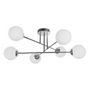 LEIA 6P E27, LAMPA WISZĄCA, MAX. 6X60W, CHROM ORNO LEIA 6P E27, LAMPA WISZĄCA, MAX. 6X60W, CHROM ORNO