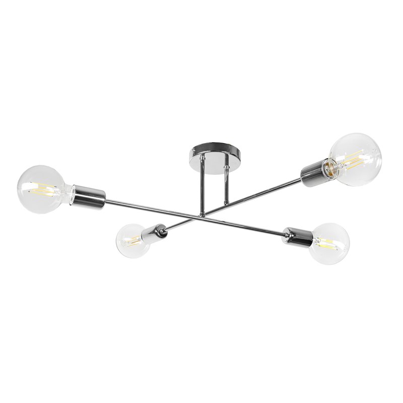 SOLO 4P E27, LAMPA WISZĄCA, MAX. 4X60W, CHROM ORNO SOLO 4P E27, LAMPA WISZĄCA, MAX. 4X60W, CHROM ORNO