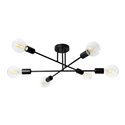 SOLO 6P E27, LAMPA WISZĄCA, MAX. 6X60W, CZARNA ORNO