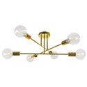 SOLO 6P E27, LAMPA WISZĄCA, MAX. 6X60W, ZŁOTA ORNO