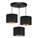 KYLO 3P E27, LAMPA WISZĄCA, MAX. 3X60W, CZARNA, OKRĄGŁA ORNO