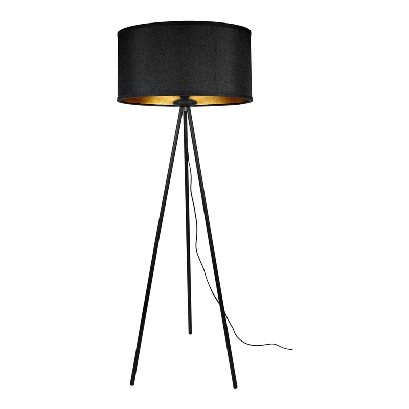 KYLO 1P E27, LAMPA STOJĄCA, MAX. 60W, CZARNA, TRÓJNÓG ORNO KYLO 1P E27, LAMPA STOJĄCA, MAX. 60W, CZARNA, TRÓJNÓG ORNO