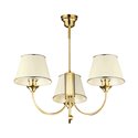 TESALIA 3P, LAMPA WISZĄCA, 3XE27, MAX 3X60W, MOSIĄDZ, ZŁOTY, ABAŻUR ECRIE ORNO TESALIA 3P, LAMPA WISZĄCA, 3XE27, MAX 3X60W, MOSIĄDZ, ZŁOTY, ABAŻUR ECRIE ORNO