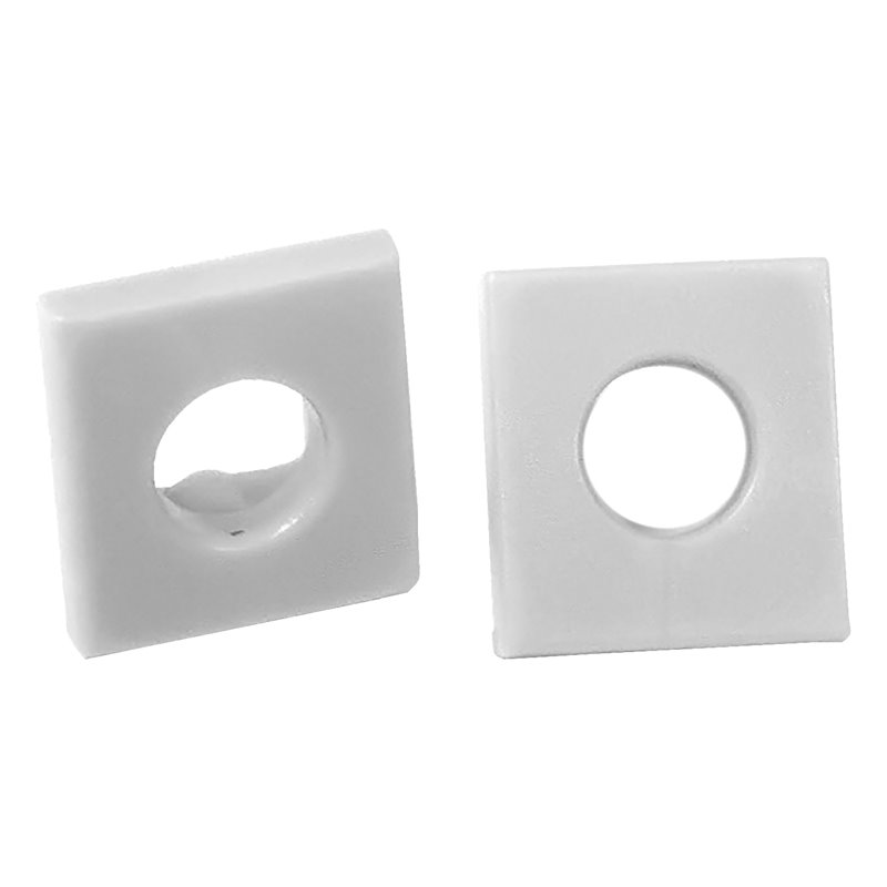 ZAŚLEPKA DO PROFILU ALUMINIOWEGO, SZARA ORNO