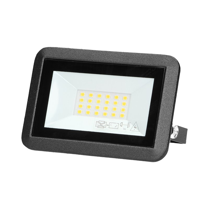 BULLED 20W NAŚWIETLACZ 1600LM, IP65, 4000K, ALUMINIUM + SZKŁO ORNO BULLED 20W NAŚWIETLACZ 1600LM, IP65, 4000K, ALUMINIUM + SZKŁO ORNO