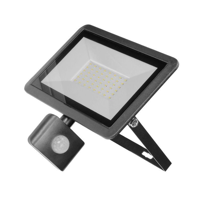 BULLED S 50W NAŚWIETLACZ Z PIR, 4000LM, IP44, 4000K, ALUMINIUM + SZKŁO ORNO BULLED S 50W NAŚWIETLACZ Z PIR, 4000LM, IP44, 4000K, ALUMINIUM + SZKŁO ORNO