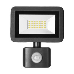 FARO S LED NAŚWIETLACZ Z PIR 20W, 1600LM, IP44, 4000K, ALUMINIUM + SZKŁO ORNO FARO S LED NAŚWIETLACZ Z PIR 20W, 1600LM, IP44, 4000K, ALUMINIUM + SZKŁO ORNO
