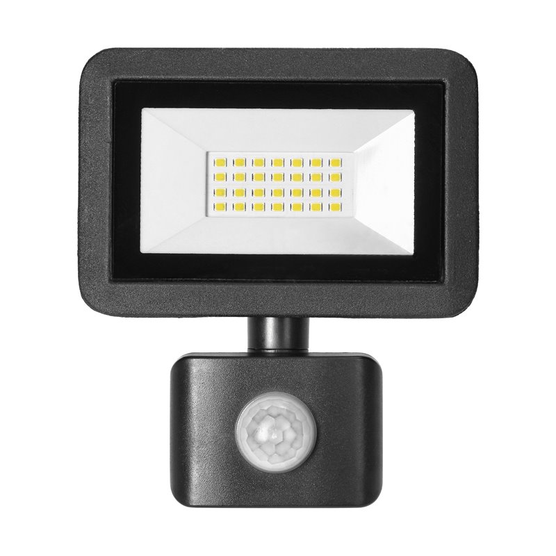 FARO S LED NAŚWIETLACZ Z PIR 20W, 1600LM, IP44, 4000K, ALUMINIUM + SZKŁO ORNO FARO S LED NAŚWIETLACZ Z PIR 20W, 1600LM, IP44, 4000K, ALUMINIUM + SZKŁO ORNO