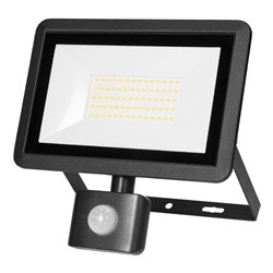 FARO S LED NAŚWIETLACZ Z PIR 50W, 4000LM, IP44, 4000K, ALUMINIUM + SZKŁO ORNO FARO S LED NAŚWIETLACZ Z PIR 50W, 4000LM, IP44, 4000K, ALUMINIUM + SZKŁO ORNO