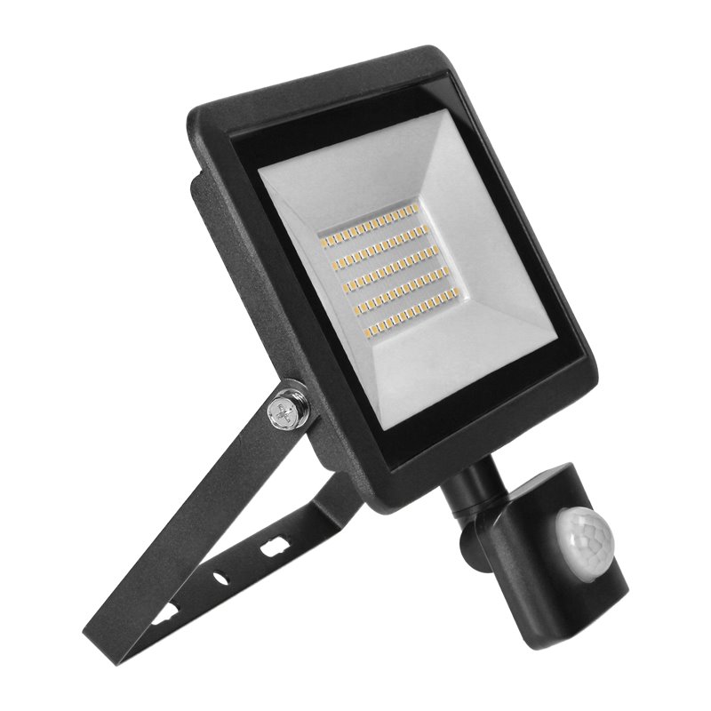 FARO S LED NAŚWIETLACZ Z PIR 50W, 4000LM, IP44, 4000K, ALUMINIUM + SZKŁO ORNO FARO S LED NAŚWIETLACZ Z PIR 50W, 4000LM, IP44, 4000K, ALUMINIUM + SZKŁO ORNO