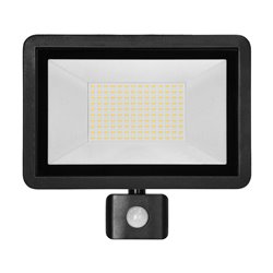 FARO S LED 100W NAŚWIETLACZ Z PIR 8000LM, IP44, 4000K, ALUMINIUM + SZKŁO ORNO FARO S LED 100W NAŚWIETLACZ Z PIR 8000LM, IP44, 4000K, ALUMINIUM + SZKŁO ORNO