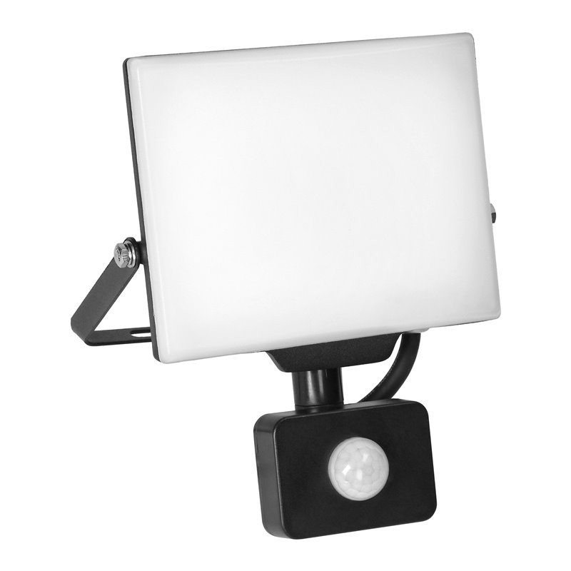 PORTO S LED 30W NAŚWIETLACZ Z PIR, 2400LM, IP44, 4000K, ALUMINIUM + POLIWĘGLAN ORNO PORTO S LED 30W NAŚWIETLACZ Z PIR, 2400LM, IP44, 4000K, ALUMINIUM + POLIWĘGLAN ORNO