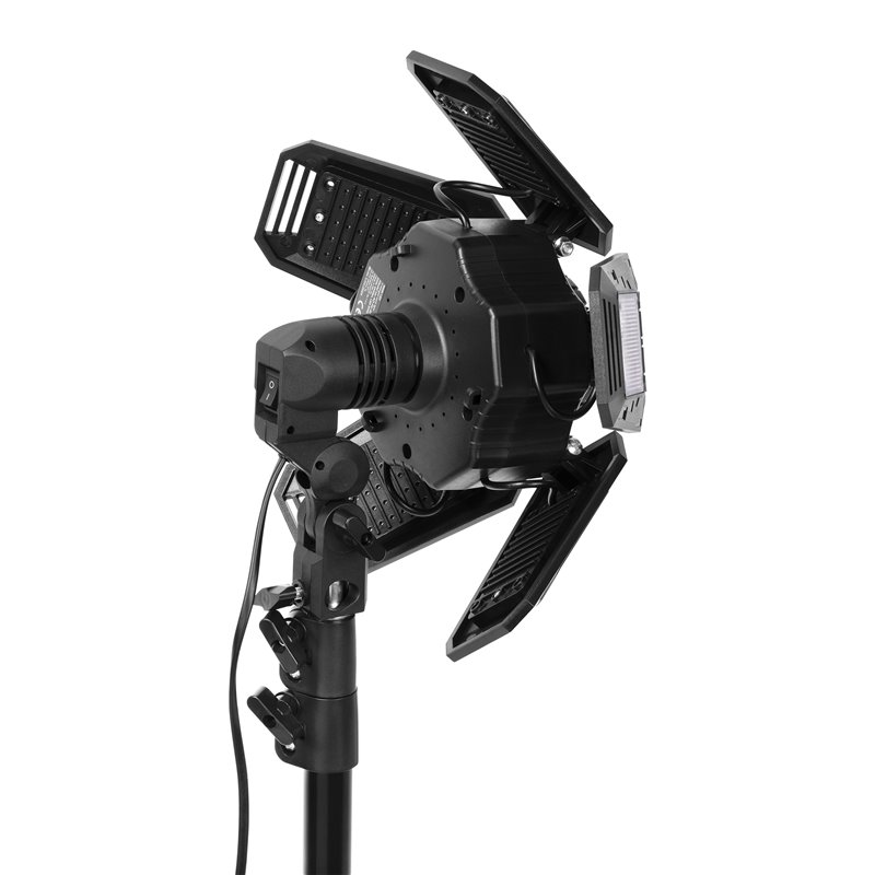 RIGEL LED ZESTAW: LAMPA WARSZTATOWA SKŁADANA 5-SKRZYDŁOWA 55W + STATYW + ADAPTER ORNO RIGEL LED ZESTAW: LAMPA WARSZTATOWA SKŁADANA 5-SKRZYDŁOWA 55W + STATYW + ADAPTER ORNO