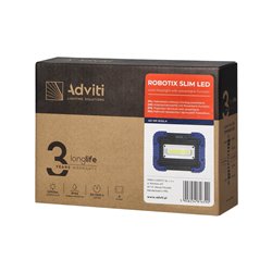 NAŚWIETLACZ ROBOCZY ROBOTIX SLIM 20W LI-ION 4400MAH Z ŁADOWARKĄ USB ORNO NAŚWIETLACZ ROBOCZY ROBOTIX SLIM 20W LI-ION 4400MAH Z ŁADOWARKĄ USB ORNO