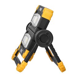 GEMINIX LED 2X10W, NAŚWIETLACZ ROBOCZY, PRZENOŚNY Z AKUMULATOREM, 1200LM, IP44, 4000K, 5000MAH ORNO GEMINIX LED 2X10W, NAŚWIETLACZ ROBOCZY, PRZENOŚNY Z AKUMULATOREM, 1200LM, IP44, 4000K, 5000MAH ORNO
