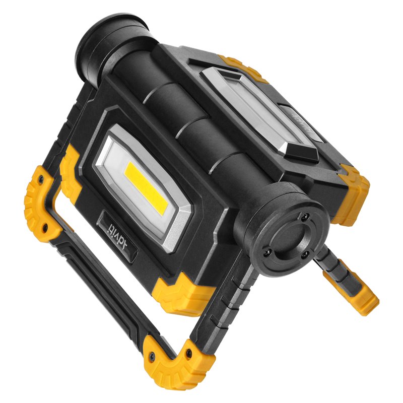GEMINIX LED 2X10W, NAŚWIETLACZ ROBOCZY, PRZENOŚNY Z AKUMULATOREM, 1200LM, IP44, 4000K, 5000MAH ORNO GEMINIX LED 2X10W, NAŚWIETLACZ ROBOCZY, PRZENOŚNY Z AKUMULATOREM, 1200LM, IP44, 4000K, 5000MAH ORNO