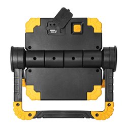 GEMINIX LED 2X10W, NAŚWIETLACZ ROBOCZY, PRZENOŚNY Z AKUMULATOREM, 1200LM, IP44, 4000K, 5000MAH ORNO GEMINIX LED 2X10W, NAŚWIETLACZ ROBOCZY, PRZENOŚNY Z AKUMULATOREM, 1200LM, IP44, 4000K, 5000MAH ORNO