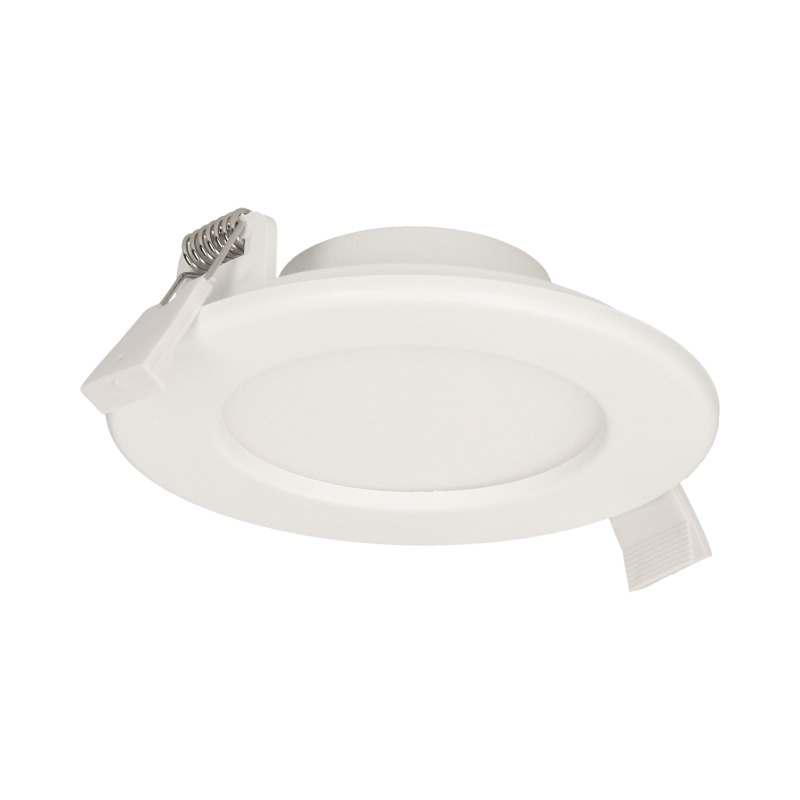 EURUS LED 9W, OPRAWA TYPU DOWNLIGHT, PODTYNKOWA, OKRĄGŁA, 530LM, 3000K, BIAŁA, WBUDOWANY ZASILACZ LED ORNO