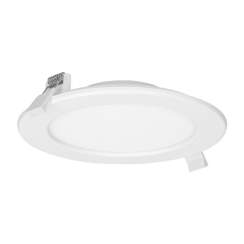 EURUS LED 12W, OPRAWA DOWNLIGHT, PODTYNKOWA, OKRĄGŁA, 860LM, 4000K, BIAŁA, WBUDOWANY ZASILACZ LED ORNO