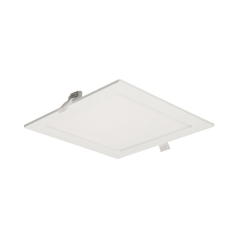 AKMAN LED 18W, OPRAWA DOWNLIGHT, PODTYNKOWA, KWADRATOWA, 1600LM, 4000K, BIAŁA, WBUDOWANY ZASILACZ LED ORNO