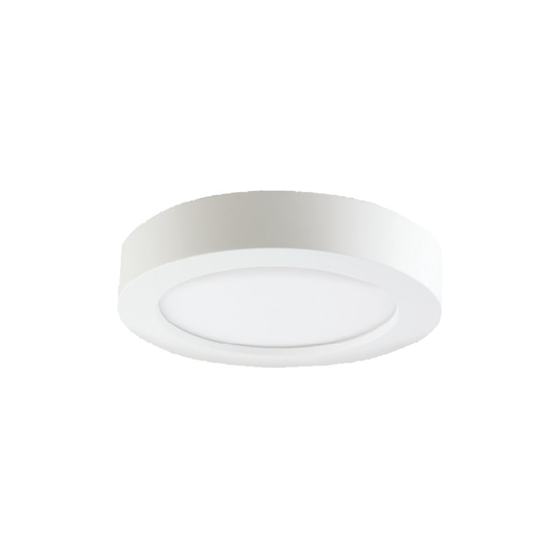 CITY LED 20W, OPRAWA DOWNLIGHT, NATYNKOWA, OKRĄGŁA, 1600LM, 3000K, BIAŁA, WBUDOWANY ZASILACZ LED ORNO