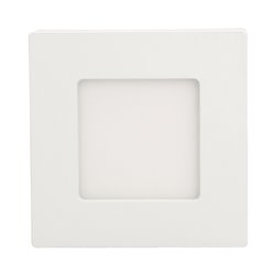 LETI LED 9W, OPRAWA DOWNLIGHT, NATYNKOWA, KWADRATOWA, 530LM, 3000K, BIAŁA, WBUDOWANY ZASILACZ LED ORNO LETI LED 9W, OPRAWA DOWNLIGHT, NATYNKOWA, KWADRATOWA, 530LM, 3000K, BIAŁA, WBUDOWANY ZASILACZ LED ORNO