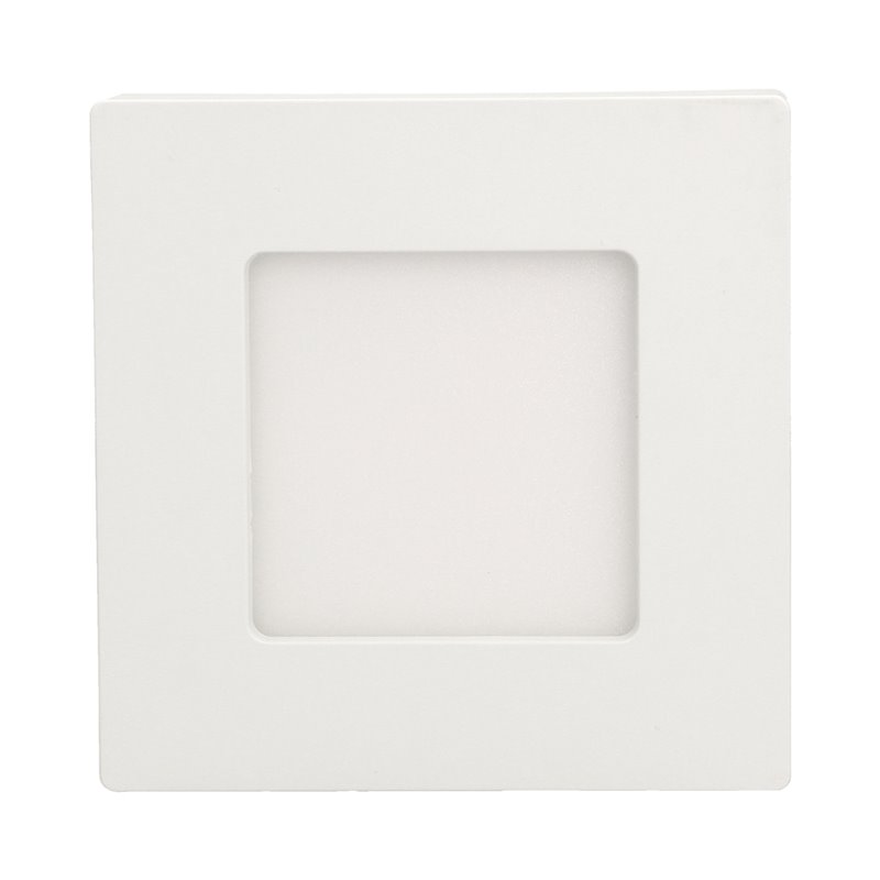 LETI LED 9W, OPRAWA DOWNLIGHT, NATYNKOWA, KWADRATOWA, 530LM, 3000K, BIAŁA, WBUDOWANY ZASILACZ LED ORNO LETI LED 9W, OPRAWA DOWNLIGHT, NATYNKOWA, KWADRATOWA, 530LM, 3000K, BIAŁA, WBUDOWANY ZASILACZ LED ORNO