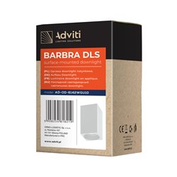 BARBRA DLS GU10 DOWNLIGHT MAX 7W, IP20, KWADRAT, BIAŁY, ALUMINIUM ORNO BARBRA DLS GU10 DOWNLIGHT MAX 7W, IP20, KWADRAT, BIAŁY, ALUMINIUM ORNO