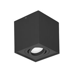 CAROLIN DLS GU10 DOWNLIGHT MAX 7W, IP20, KWADRAT, CZARNY ORNO CAROLIN DLS GU10 DOWNLIGHT MAX 7W, IP20, KWADRAT, CZARNY ORNO