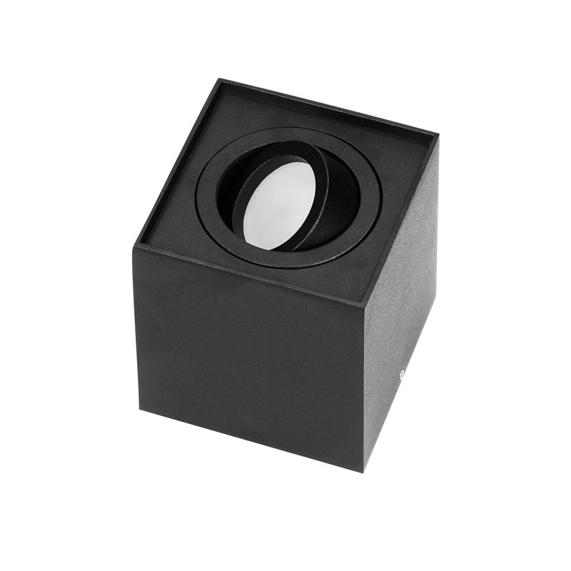 CAROLIN DLS GU10 DOWNLIGHT MAX 7W, IP20, KWADRAT, CZARNY ORNO CAROLIN DLS GU10 DOWNLIGHT MAX 7W, IP20, KWADRAT, CZARNY ORNO