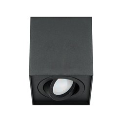 CAROLIN DLS GU10 DOWNLIGHT MAX 7W, IP20, KWADRAT, CZARNY ORNO CAROLIN DLS GU10 DOWNLIGHT MAX 7W, IP20, KWADRAT, CZARNY ORNO
