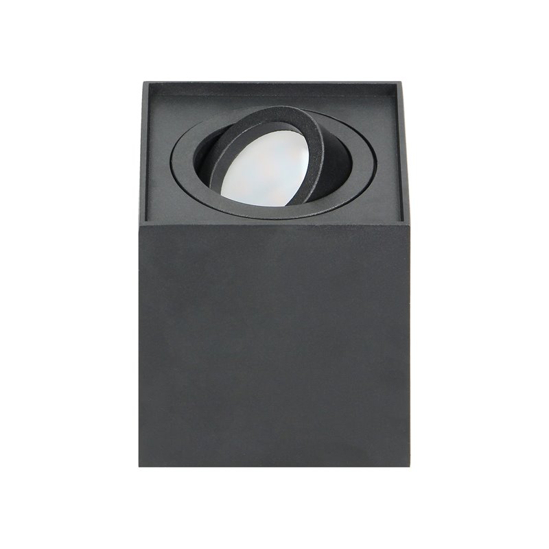 CAROLIN DLS GU10 DOWNLIGHT MAX 7W, IP20, KWADRAT, CZARNY ORNO CAROLIN DLS GU10 DOWNLIGHT MAX 7W, IP20, KWADRAT, CZARNY ORNO