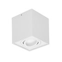 CAROLIN DLS GU10 DOWNLIGHT MAX 7W, IP20, KWADRAT, BIAŁY ORNO