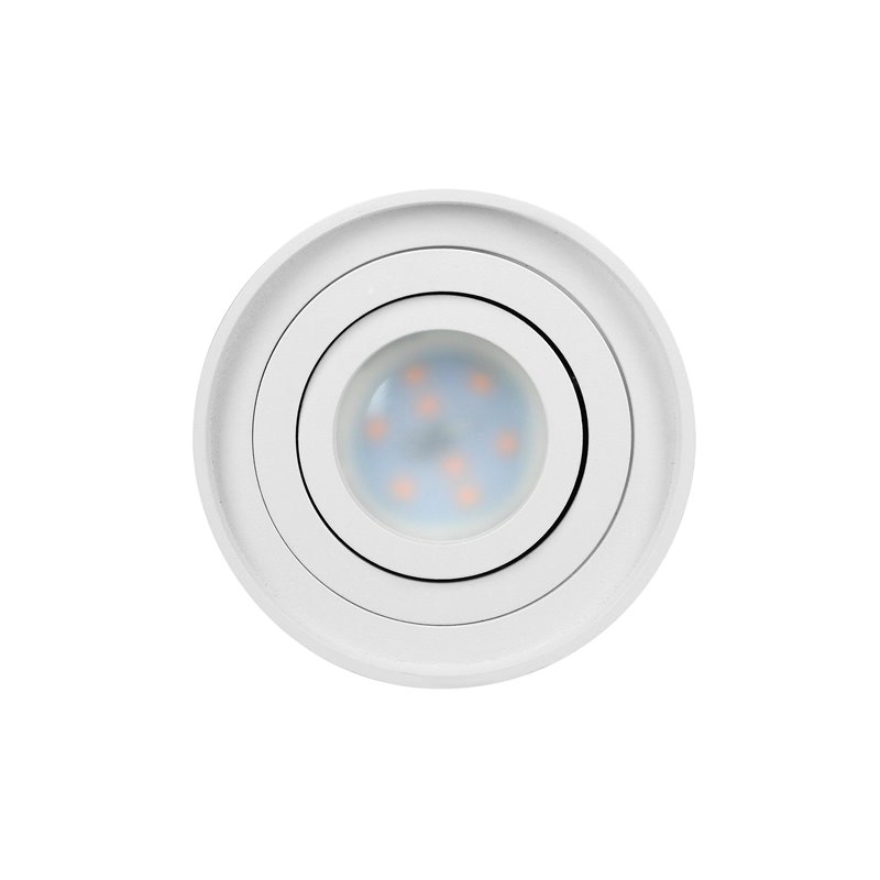 CAROLIN DLR GU10 DOWNLIGHT MAX 7W, IP20, OKRĄGŁY, BIAŁY ORNO CAROLIN DLR GU10 DOWNLIGHT MAX 7W, IP20, OKRĄGŁY, BIAŁY ORNO