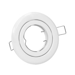 SUTRI RM RAMKA DEKORACYJNA OPRAWY PUNKTOWEJ, MR16/GU10 MAX 7W, OKRĄGŁA, REGULOWANA, BIAŁA ORNO SUTRI RM RAMKA DEKORACYJNA OPRAWY PUNKTOWEJ, MR16/GU10 MAX 7W, OKRĄGŁA, REGULOWANA, BIAŁA ORNO