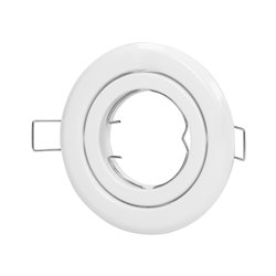 SUTRI RM RAMKA DEKORACYJNA OPRAWY PUNKTOWEJ, MR16/GU10 MAX 7W, OKRĄGŁA, REGULOWANA, BIAŁA ORNO SUTRI RM RAMKA DEKORACYJNA OPRAWY PUNKTOWEJ, MR16/GU10 MAX 7W, OKRĄGŁA, REGULOWANA, BIAŁA ORNO