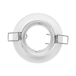 SUTRI RM RAMKA DEKORACYJNA OPRAWY PUNKTOWEJ, MR16/GU10 MAX 7W, OKRĄGŁA, REGULOWANA, BIAŁA ORNO SUTRI RM RAMKA DEKORACYJNA OPRAWY PUNKTOWEJ, MR16/GU10 MAX 7W, OKRĄGŁA, REGULOWANA, BIAŁA ORNO