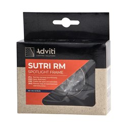 SUTRI SM RAMKA DEKORACYJNA OPRAWY PUNKTOWEJ, MR16/GU10 MAX 7W, KWADRAT, REGULOWANA, CZARNA ORNO SUTRI SM RAMKA DEKORACYJNA OPRAWY PUNKTOWEJ, MR16/GU10 MAX 7W, KWADRAT, REGULOWANA, CZARNA ORNO