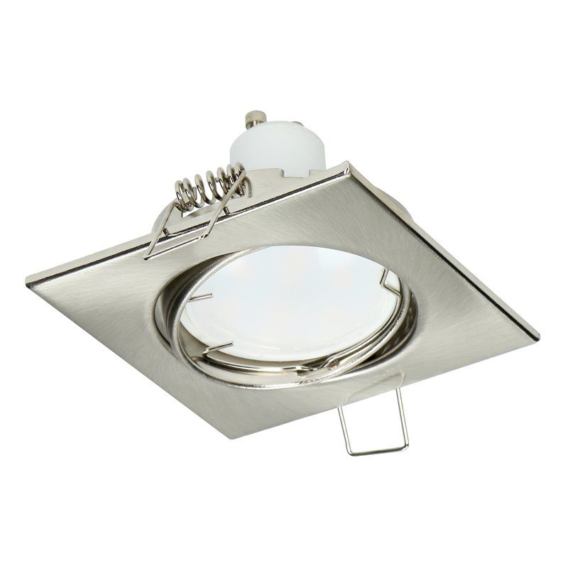 SUTRI SM RAMKA DEKORACYJNA OPRAWY PUNKTOWEJ, MR16/GU10 MAX 50W, KWADRAT, REGULOWANA, SATYNA ORNO SUTRI SM RAMKA DEKORACYJNA OPRAWY PUNKTOWEJ, MR16/GU10 MAX 50W, KWADRAT, REGULOWANA, SATYNA ORNO