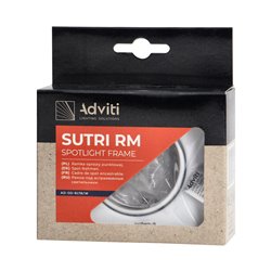 SUTRI SM RAMKA DEKORACYJNA OPRAWY PUNKTOWEJ, MR16/GU10 MAX 7W, KWADRAT, REGULOWANA, BIAŁA ORNO SUTRI SM RAMKA DEKORACYJNA OPRAWY PUNKTOWEJ, MR16/GU10 MAX 7W, KWADRAT, REGULOWANA, BIAŁA ORNO