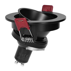 FONDI RC RAMKA DEKORACYJNA OPRAWY PUNKTOWEJ, MR16/GU10 MAX. 50W, OKRĄGŁA, STAŁA, ALUMINIOWA, CZARNA ORNO FONDI RC RAMKA DEKORACYJNA OPRAWY PUNKTOWEJ, MR16/GU10 MAX. 50W, OKRĄGŁA, STAŁA, ALUMINIOWA, CZARNA ORNO