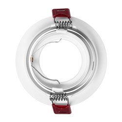 FONDI RC RAMKA DEKORACYJNA OPRAWY PUNKTOWEJ, MR16/GU10 MAX. 50W, OKRĄGŁA, STAŁA, ALUMINIOWA, BIAŁA ORNO FONDI RC RAMKA DEKORACYJNA OPRAWY PUNKTOWEJ, MR16/GU10 MAX. 50W, OKRĄGŁA, STAŁA, ALUMINIOWA, BIAŁA ORNO