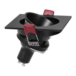 FONDI SC RAMKA DEKORACYJNA OPRAWY PUNKTOWEJ, MR16/GU10 MAX. 50W, KWADRAT, STAŁA, ALUMINIOWA, CZARNA ORNO FONDI SC RAMKA DEKORACYJNA OPRAWY PUNKTOWEJ, MR16/GU10 MAX. 50W, KWADRAT, STAŁA, ALUMINIOWA, CZARNA ORNO