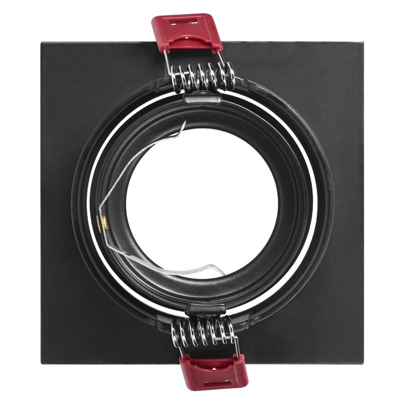 FONDI SC RAMKA DEKORACYJNA OPRAWY PUNKTOWEJ, MR16/GU10 MAX. 50W, KWADRAT, STAŁA, ALUMINIOWA, CZARNA ORNO FONDI SC RAMKA DEKORACYJNA OPRAWY PUNKTOWEJ, MR16/GU10 MAX. 50W, KWADRAT, STAŁA, ALUMINIOWA, CZARNA ORNO