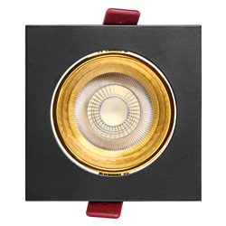 FONDI SC RAMKA DEKORACYJNA OPRAWY PUNKTOWEJ, MR16/GU10 MAX. 50W, KWADRAT, STAŁA, ALUMINIOWA, CZARNO-ZŁOTA ORNO FONDI SC RAMKA DEKORACYJNA OPRAWY PUNKTOWEJ, MR16/GU10 MAX. 50W, KWADRAT, STAŁA, ALUMINIOWA, CZARNO-ZŁOTA ORNO