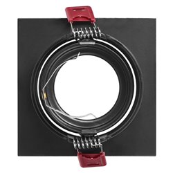 FONDI SC RAMKA DEKORACYJNA OPRAWY PUNKTOWEJ, MR16/GU10 MAX. 50W, KWADRAT, STAŁA, ALUMINIOWA, CZARNO-ZŁOTA ORNO FONDI SC RAMKA DEKORACYJNA OPRAWY PUNKTOWEJ, MR16/GU10 MAX. 50W, KWADRAT, STAŁA, ALUMINIOWA, CZARNO-ZŁOTA ORNO